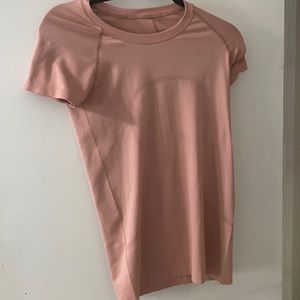 Pink lululemon shirt